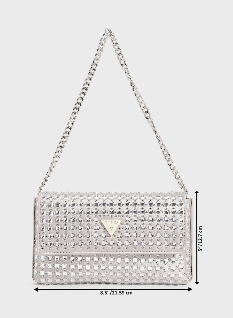 جس Zalina Flap Clutch