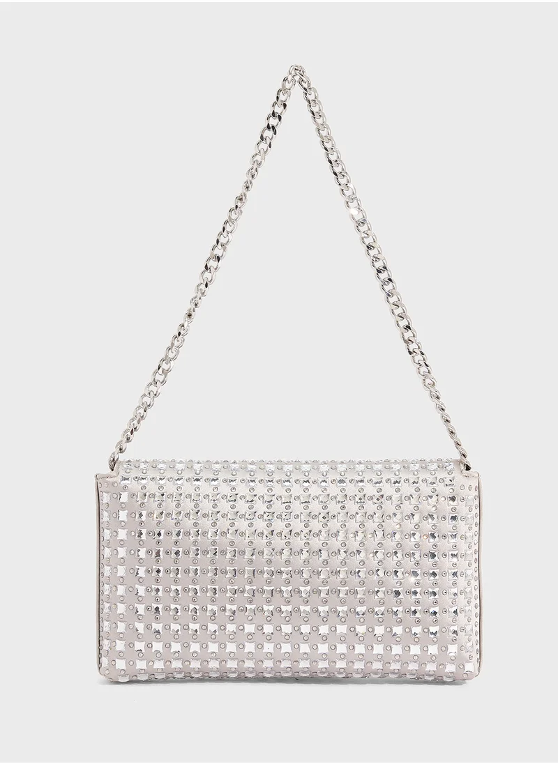 جس Zalina Flap Clutch