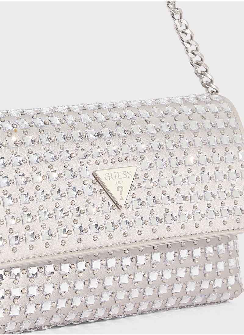 جس Zalina Flap Clutch  - Image 4