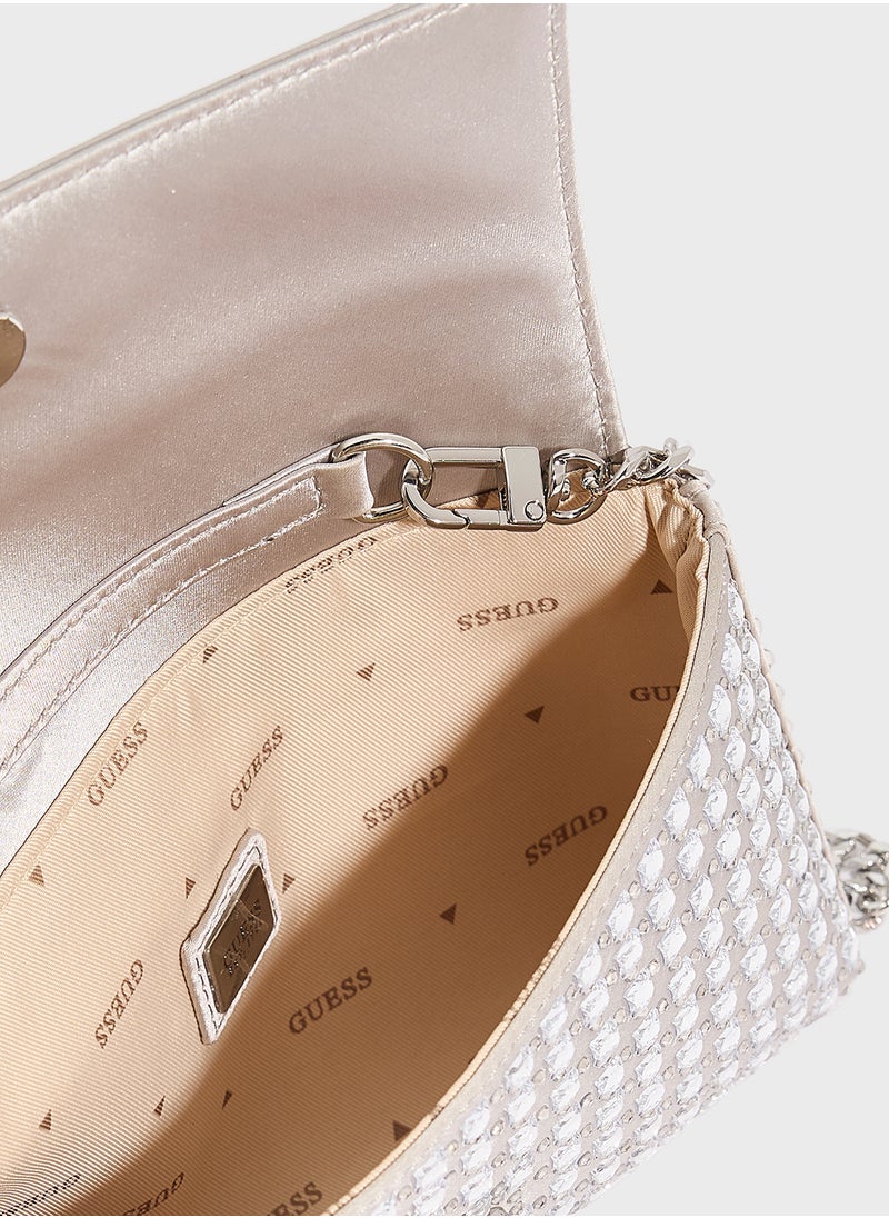 جس Zalina Flap Clutch  - Image 5