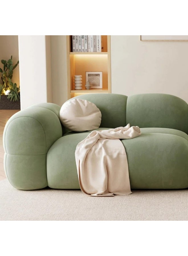 Zayn comforts Plush 3-Seater Velvet Bubble Cloud Sofa - Image 3