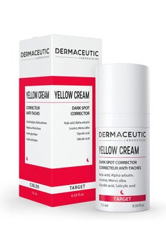 Yellow Cream Skin Tone Brightener 15ml