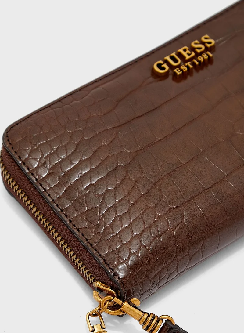 GUESS Laurel Large Zip Around Purse