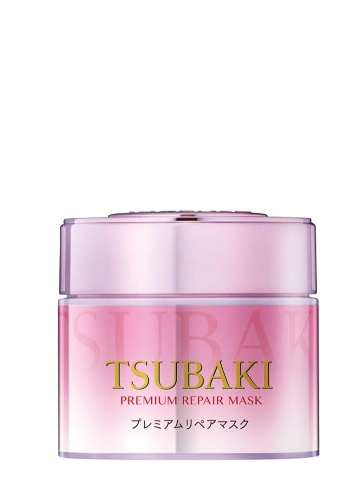 TSUBAKI Premium Repair Mask, S (Spring Floral) Treatment, 180ml, Deep Conditioner - Image 1