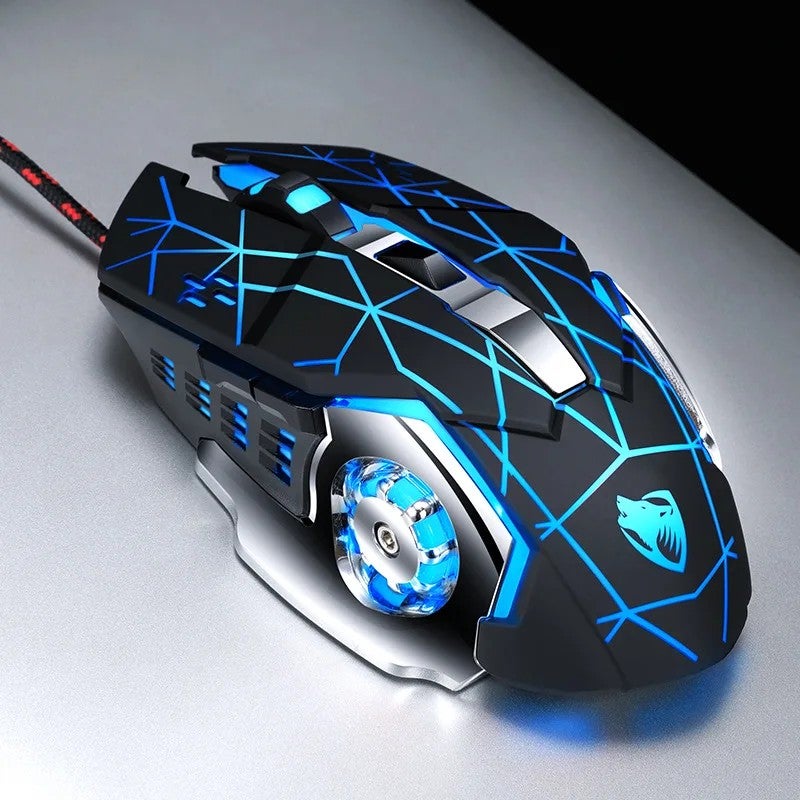 Y&D 3200 DPI Adjustable Optical USB Wired Gaming Mouse with 3D LED Backlit for PC Laptop Users - Image 1