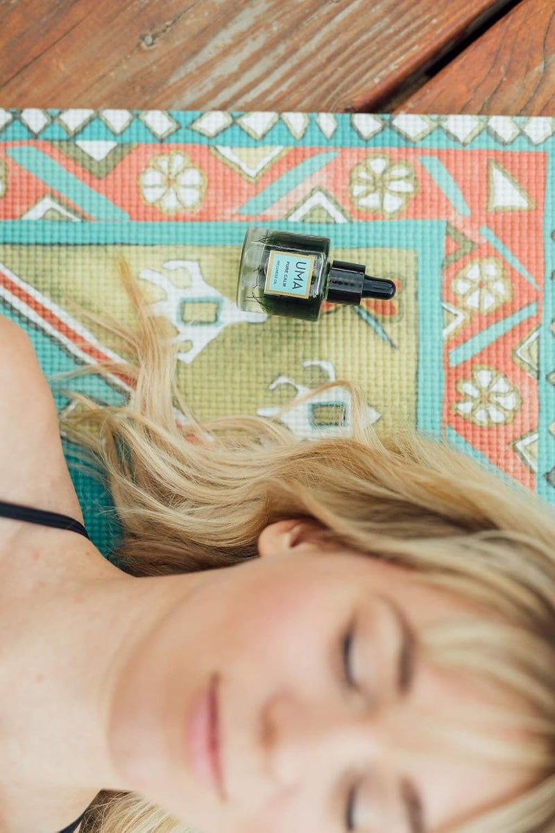 UMA Pure Calm Wellness Oil Nourishing Aromatic Harmonizing 100 Ayurvedic Sustainable Contains chamomile lavender Promotes Mindful Soothing Effect - Image 2