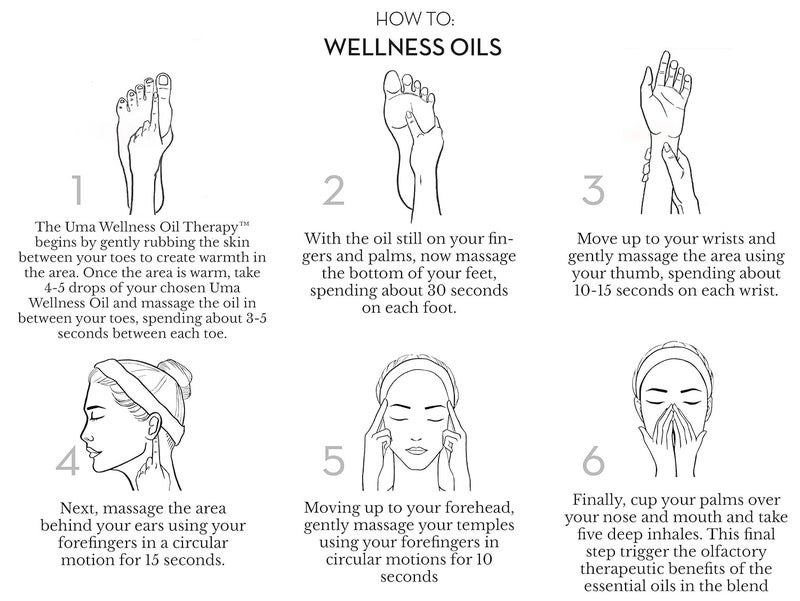 UMA Pure Calm Wellness Oil Nourishing Aromatic Harmonizing 100 Ayurvedic Sustainable Contains chamomile lavender Promotes Mindful Soothing Effect - Image 4