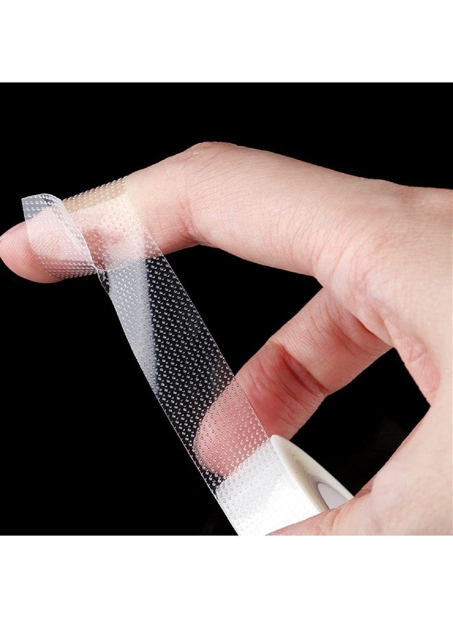 بي تي واي ام اس 10 لفات من شريط طبي من البولي إيثيلين مايكروبور لتمديد الرموش الفردية، وشريط تحت العين لتمديد الرموش، 0.5 بوصة × 10 ياردات - Image 5