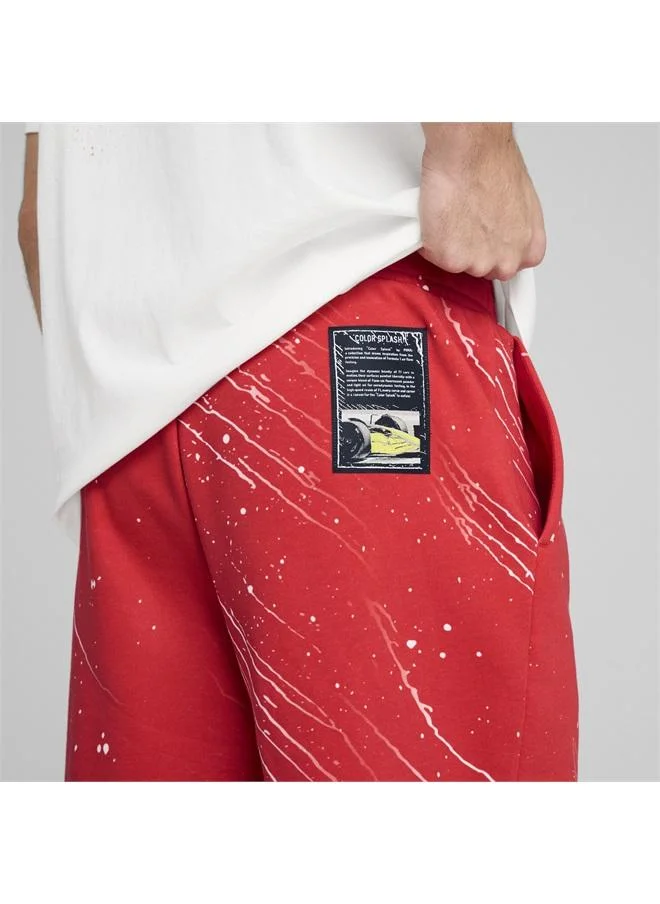 Puma Rosso Corsa Scuderia Ferrari HP Race Colour Splash Shorts Men for Men | Best Price UAE