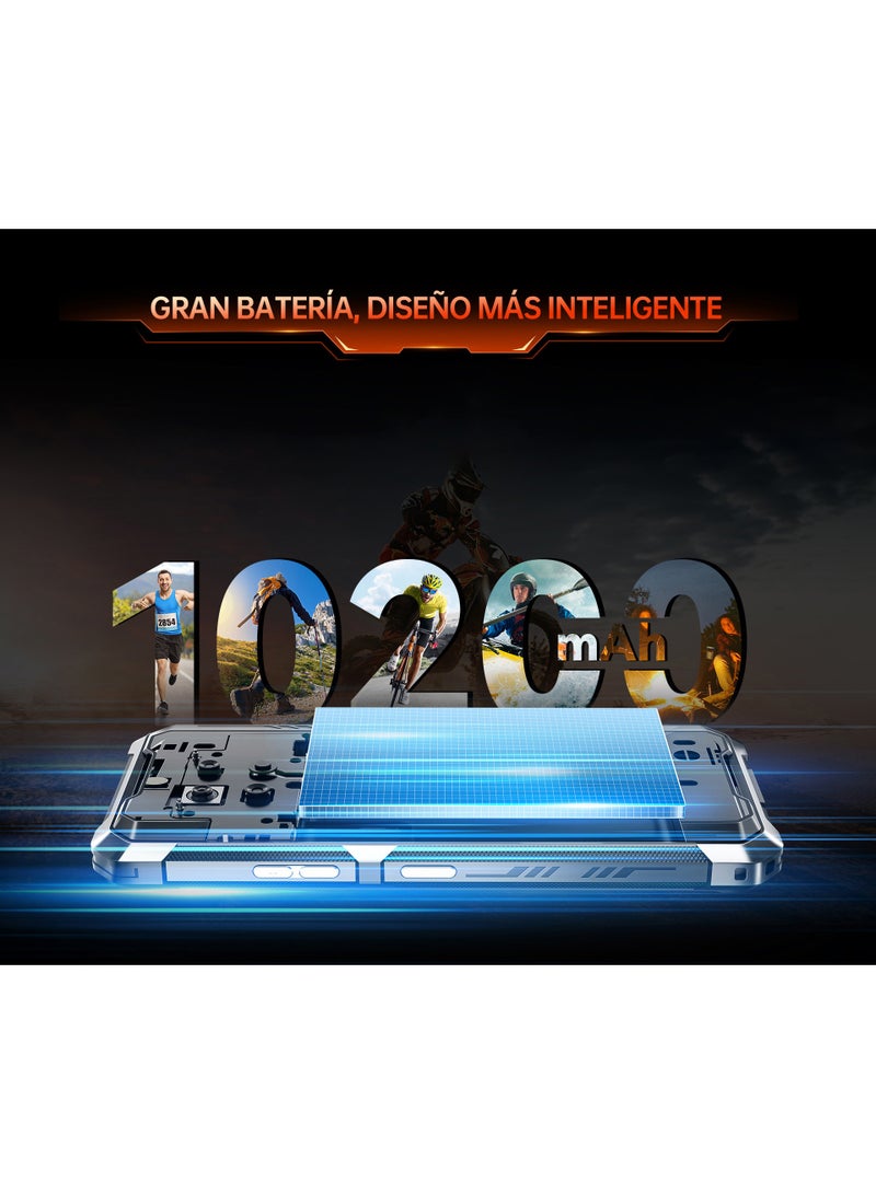 Cubot Smartphone ES3,6.745 Inch,10200mAh Customized Battery,16GB Extended RAM +256GB Internal Storage,Android 15,Type-C charging with 33W fast charge,Lightweight Slim Rugged Build.Ultra-Light,Ultra-Tough,Ultra-Ready. - Image 5