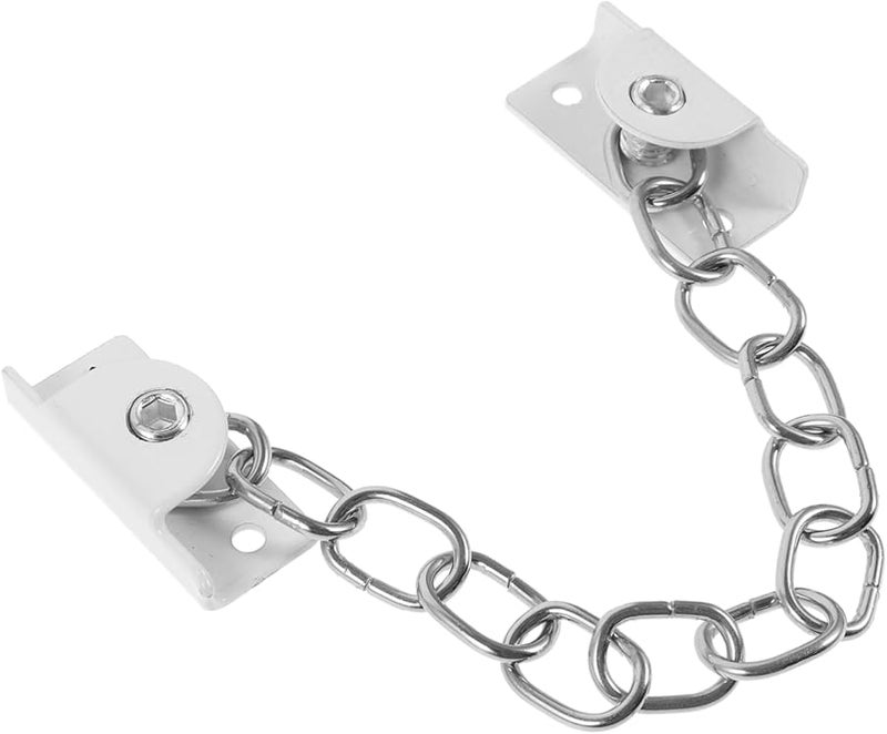 4 Pack Window Chain Lock For Doors Easy Installation For Home Office Apartment - Image 3