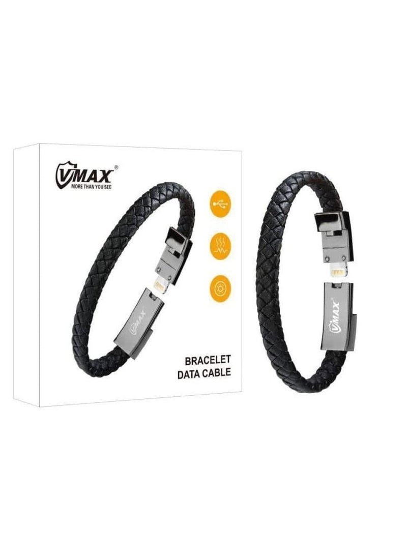 VMAX Extreme Shock Eliminator iPhone 14 with Transparent clamp and back cover, Magnetic Phone back grip, Lens Protection for the camera, Leather Bracelet for mobile charging - Image 4