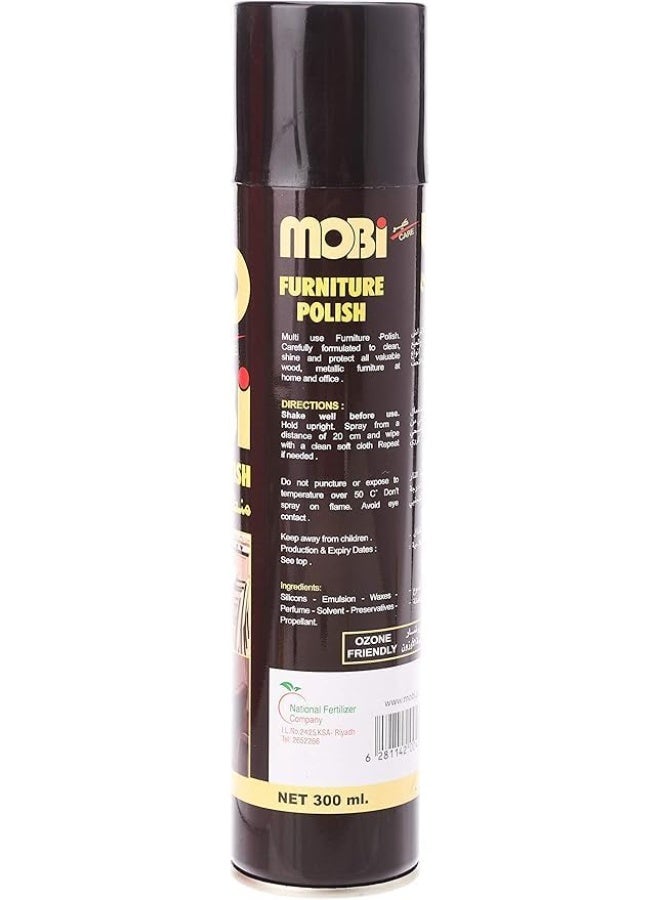 Moby Furniture Cleaner and Polish 300ml - Image 3