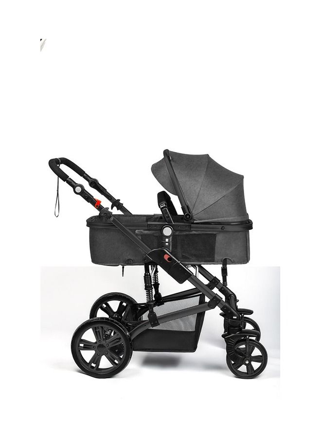 TEKNUM 4 in 1 Travel System With T Car Seat - Space Grey - Image 3