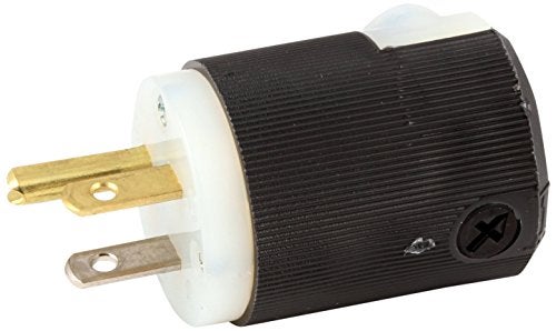 Hubbell Lighting 5266C Straight Plug, 15A - Image 4