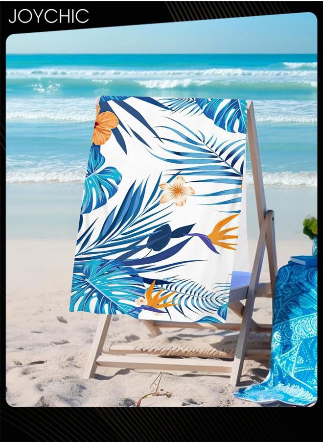 Joychic Microfiber Lightweight Beach Towel 150*70cm Quick Dry Towel for Swimmers Sand Proof Beach Absorbent Towel for Travel Swim Yoga  - Image 2