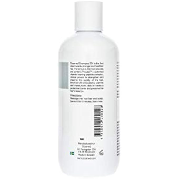 Cicamed MEDICAL SCIENCE HAIR LOSS TREATMENT SHAMPOO 3% WITH PROCAPIL - Image 3