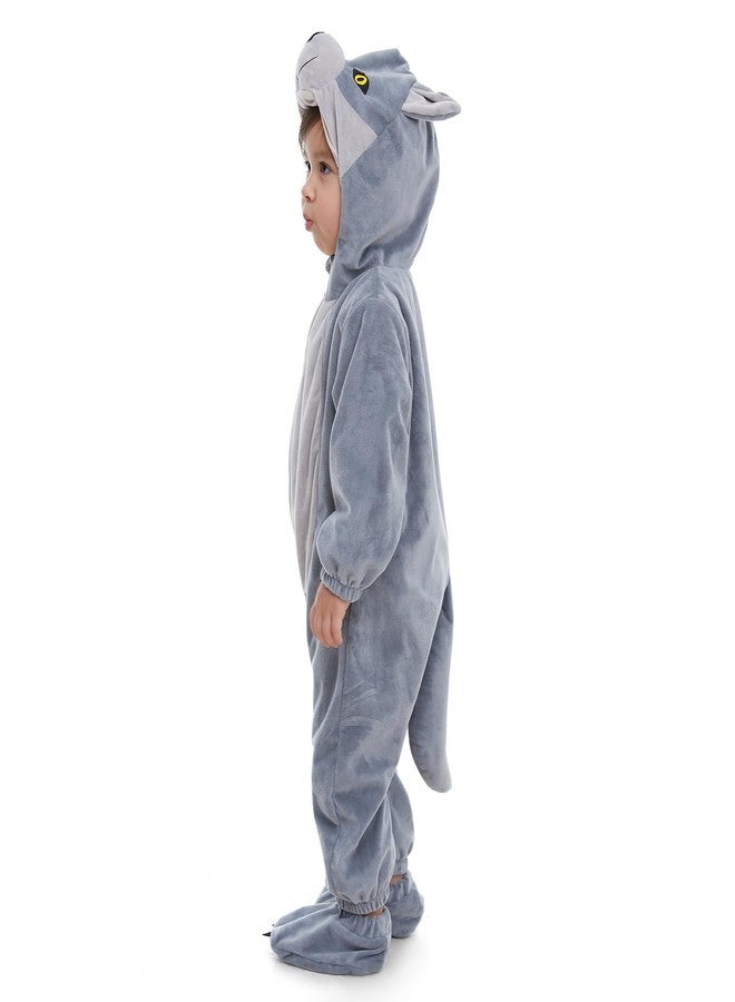 HSCTEK Baby Wolf Costume, Newborn Wolf Costume Baby Boys Girls, Baby Halloween Costume for Toddler Infant 3-6Months - Image 4