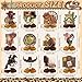 Weekgrat 12 Pcs Cowboy Western Party Decorations Wild West Honeycomb Centerpieces for Tables Cowboy Rodeo Centerpieces 3D Western Theme Birthday Party Supplies - Image 4