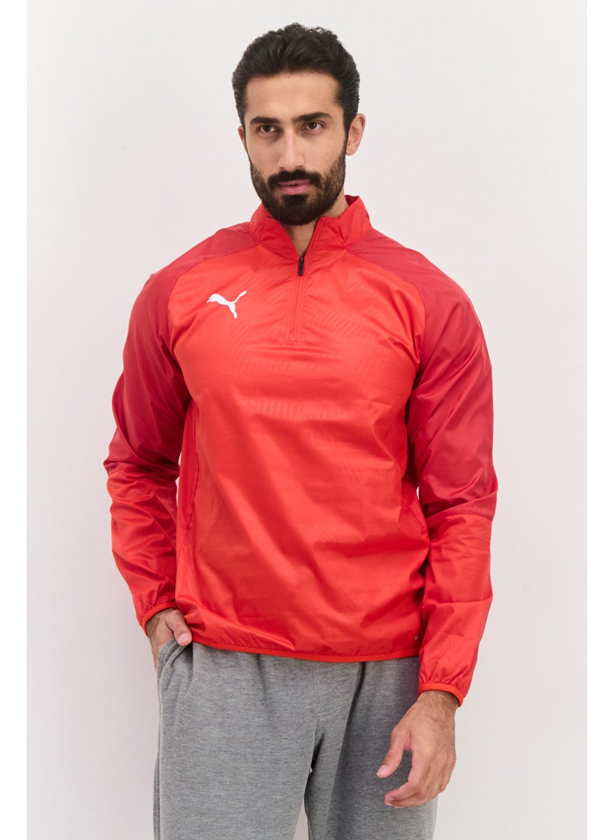 PUMA Men Sportswear Fit Long Sleeve Outdoor Jacket, Red  - Image 1