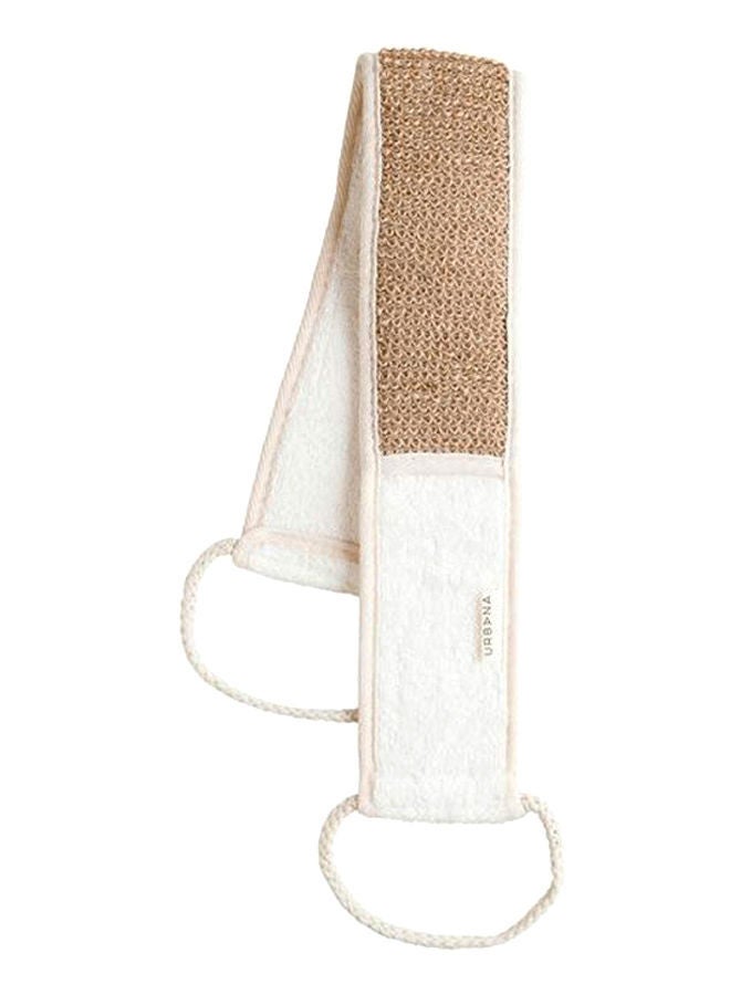 NIBEMINENT Urbana Spa Prive Bamboo Back Strap Brown/White - Image 1