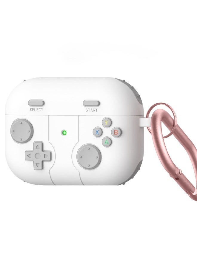 Airpods Pro 2nd/1st Generation Case, Game Player Design, Airpods Pro 2 Case 2022 with Keychain for Men Women Soft Silicone Protective Cover Case for Airpods Pro 2nd/1st Gen - Image 2
