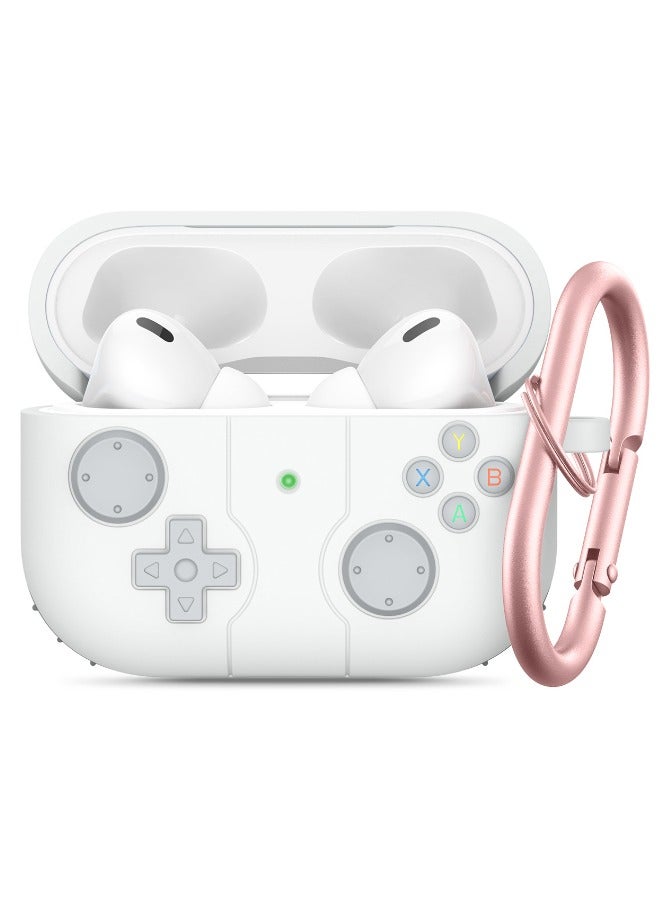 Airpods Pro 2nd/1st Generation Case, Game Player Design, Airpods Pro 2 Case 2022 with Keychain for Men Women Soft Silicone Protective Cover Case for Airpods Pro 2nd/1st Gen - Image 1
