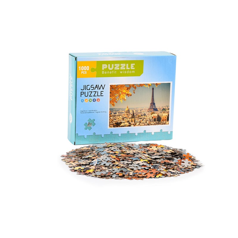 Paper Puzzle 1000 Piece Puzzle Kidsren'S Toys Adult Decompression 75*50 Supply Source Manufacturer - Image 3