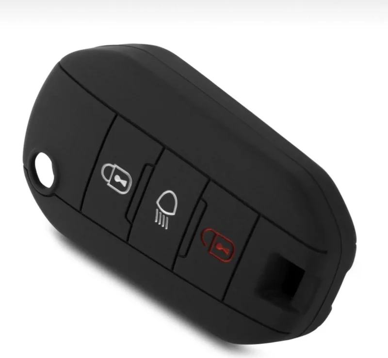 اي سي شوب Nildaoto Peugeot 208 308 408 508 2008 3008 4008 5008 Rifter Silicone Key Case