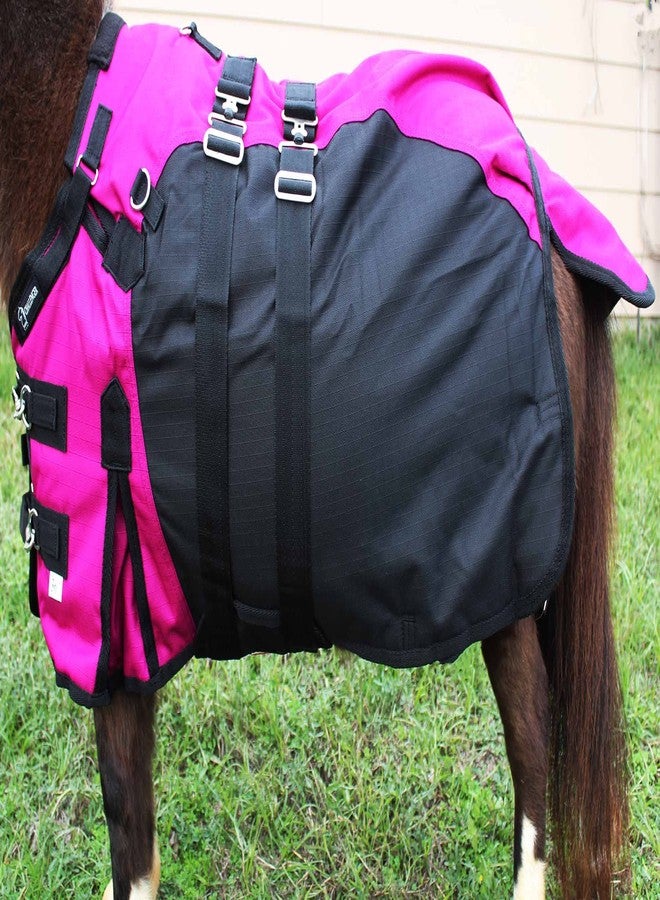 Challenger 44" 1200D Miniature Weanling Donkey Pony Horse Foal Winter Blanket 51975PK - Image 2