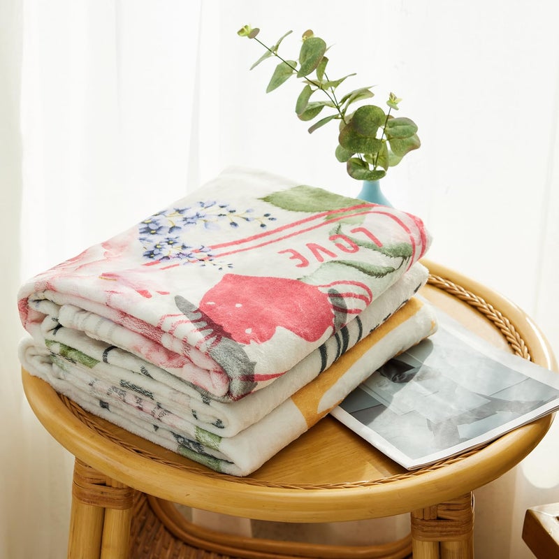 Ivivis Ivivis Grandma Gifts Blanket 60""x50""  Gifts for Grandma  Grandma Birthday Gifts  Mothers Day Christmas Birthday Gift for Grandma  Best First Time Grandma Gift from Grandchildren  Nana Grandmother Gift  - Image 4