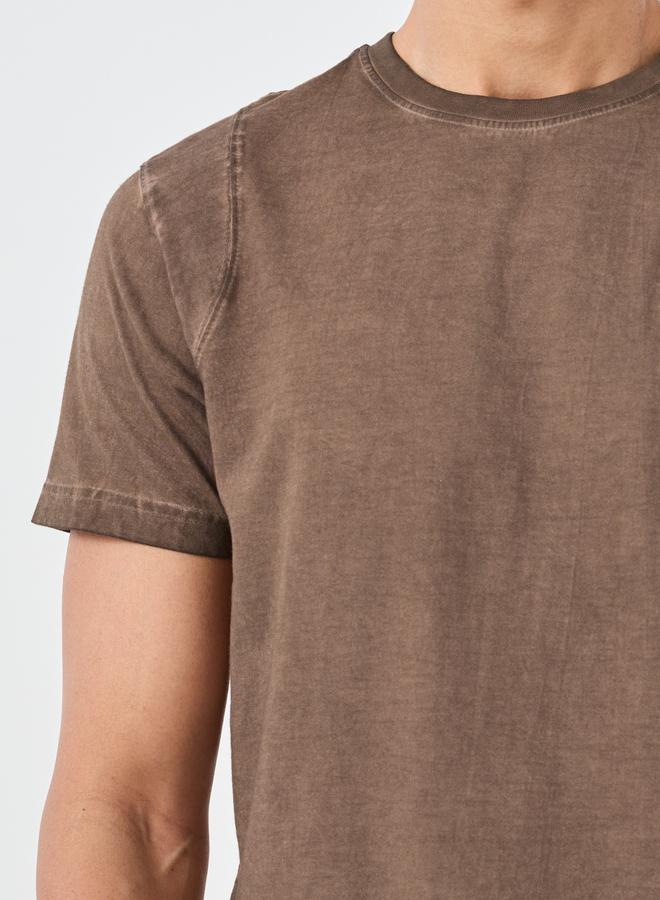 ستايلي تيشيرت بقصة عادية بتفاصيل لوحات مغسولة من ستايلي - Image 3