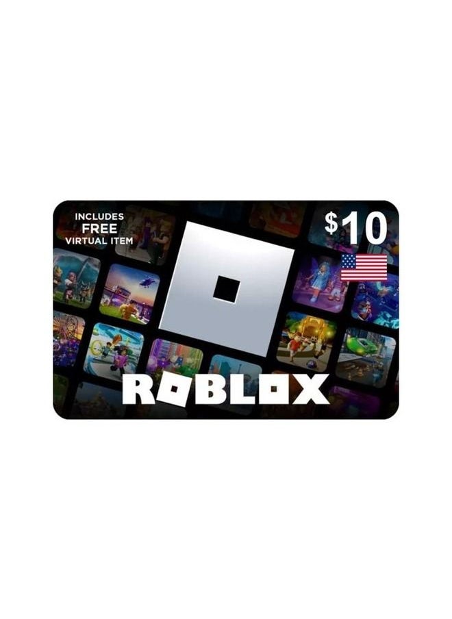 ROBLOX - Roblox Digital Card $10 only for US Account (Delivery via SMS/WhatsApp) - Image 1