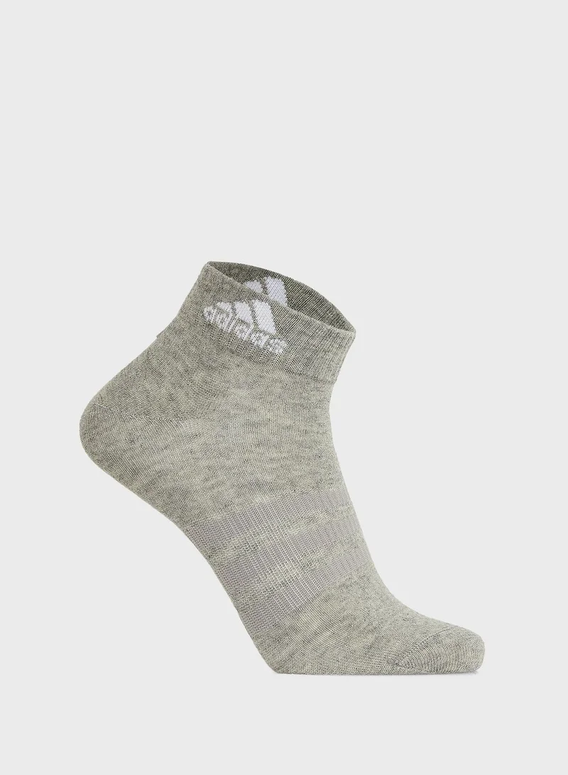 Adidas THIN&LIGHT SPORTSWEAR ANKLE SOCKS 3 PAIR PACK
