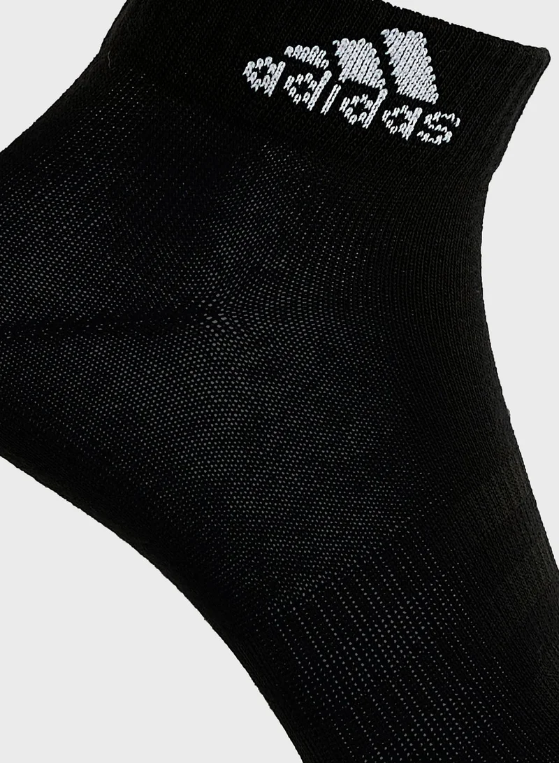 Adidas THIN&LIGHT SPORTSWEAR ANKLE SOCKS 3 PAIR PACK