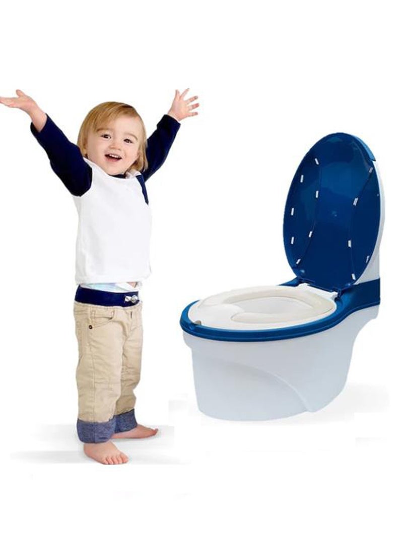 Arabest - Potty Training Toilet Seat, Toddler Potty Chair with Soft Seat and Splash Guard, Removable Potty Pot for Toddler& Baby& Kids - Image 1