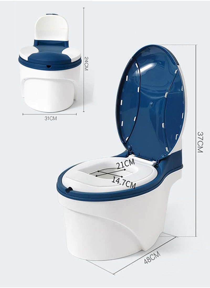 Arabest - Potty Training Toilet Seat, Toddler Potty Chair with Soft Seat and Splash Guard, Removable Potty Pot for Toddler& Baby& Kids - Image 1