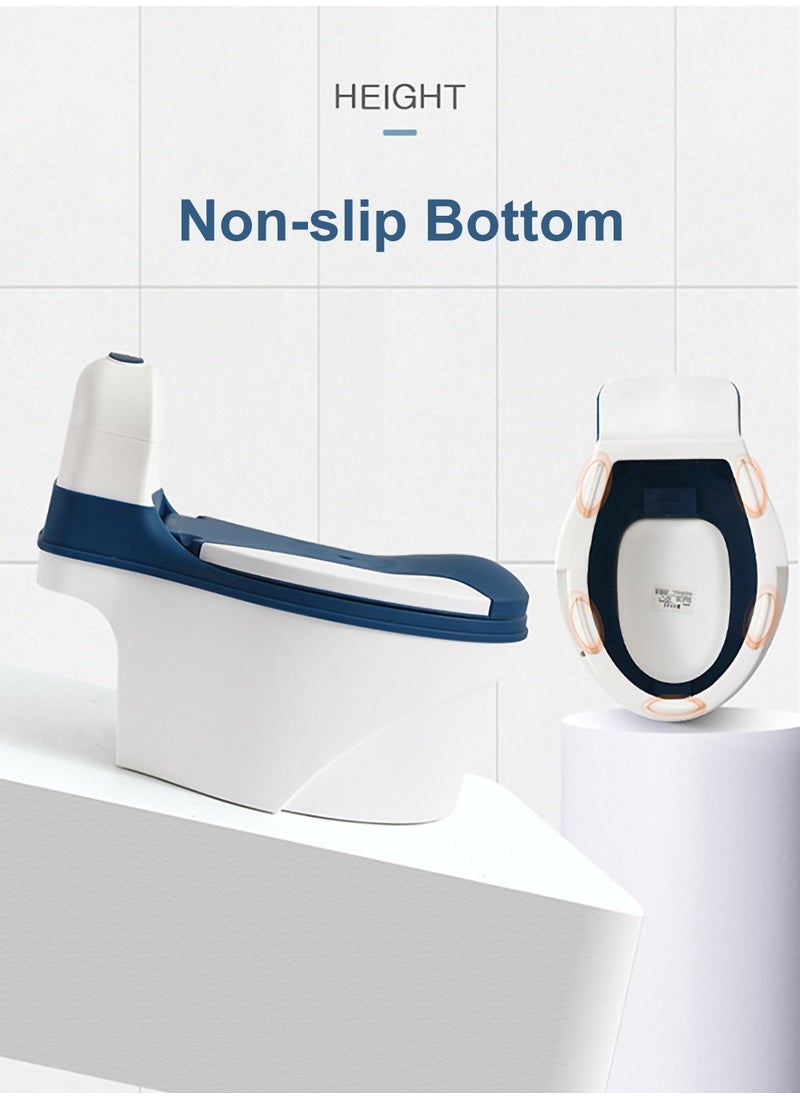 Arabest - Potty Training Toilet Seat, Toddler Potty Chair with Soft Seat and Splash Guard, Removable Potty Pot for Toddler& Baby& Kids - Image 1