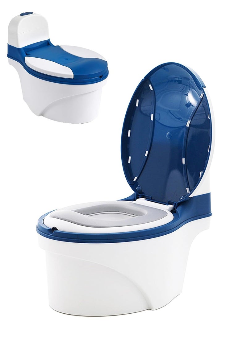 Arabest - Potty Training Toilet Seat, Toddler Potty Chair with Soft Seat and Splash Guard, Removable Potty Pot for Toddler& Baby& Kids - Image 1