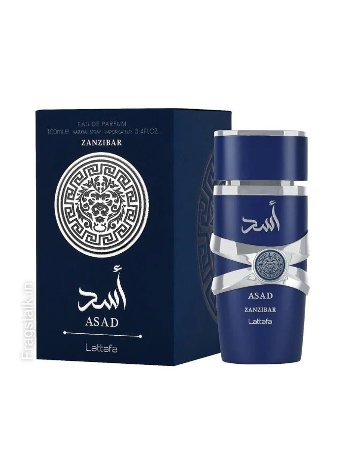 Lattafa Asad Zanzibar EDP 100ml - Image 3