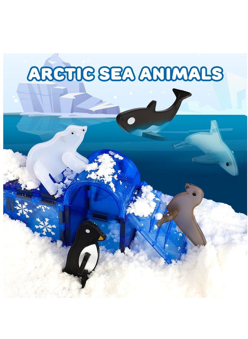 Magnetic Building Tiles for Kids 3-8 Years Old 25Pcs STEM Learning Toys Fun and Educational Magnet Blocks for Toddlers and Preschoolers - Image 2