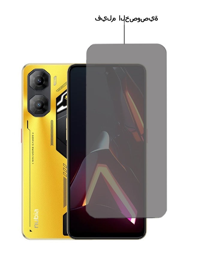 Generic 1 Pack for ZTE nubia Neo 3 5G Privacy Screen Protector,Anti-Spy Tempered Glass flim,9H Hardness,Anti-Scratch, Case Friendly, Bubble Free  - Image 1