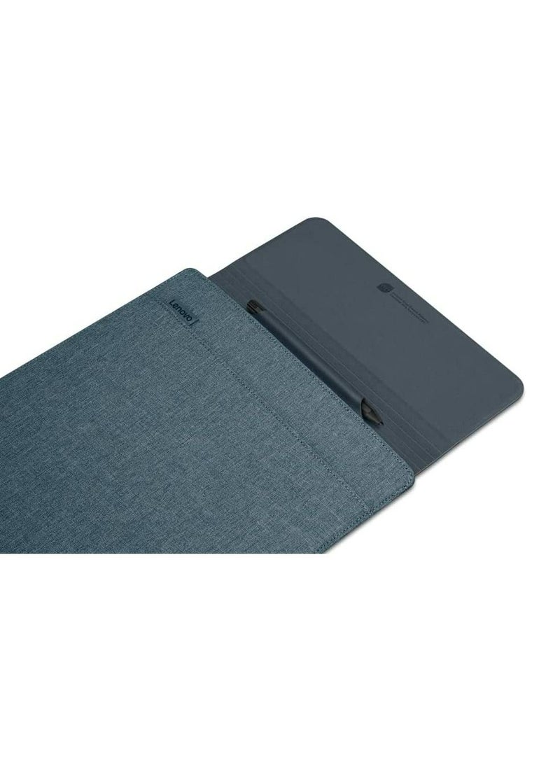 Lenovo Lenovo Yoga Laptop Sleeve – 14.5 inch – Magnetic Closure – Slim & Light – Made from Recycled Materials – Separate Accessory Pocket – Tidal Teal  - Image 4