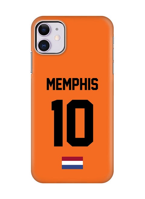 Slim Cover for Apple iPhone 11 Case Snap Classic Series Mobile Cover Hard PC Shield Matte Finish Print -Netherlands-Player-Memphis