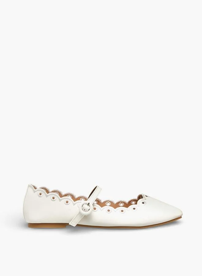 سيليست Women Buckle Closure Mary Jane Shoes