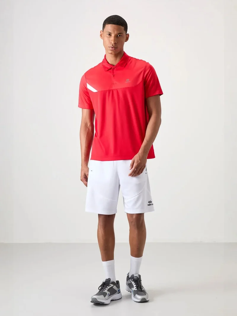 تومي لايف TOMMY Men's Polo Collar Short Sleeve T-Shirt