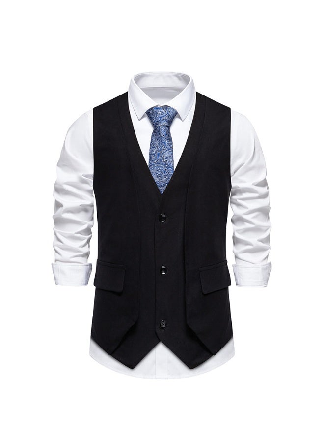 Shougu New Fashionable Casual Men's Suit Vest  - Image 1