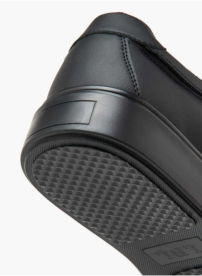 LBL by Shoexpress Men's Solid Ankle Sneakers with Lace-Up Closure  - Image 4