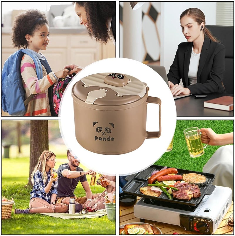 Noodle Bowl, Large Capacity Container for Meal Preparation – for Lunch Dinner Breakfast – University Kitchen Travel Office - Image 4