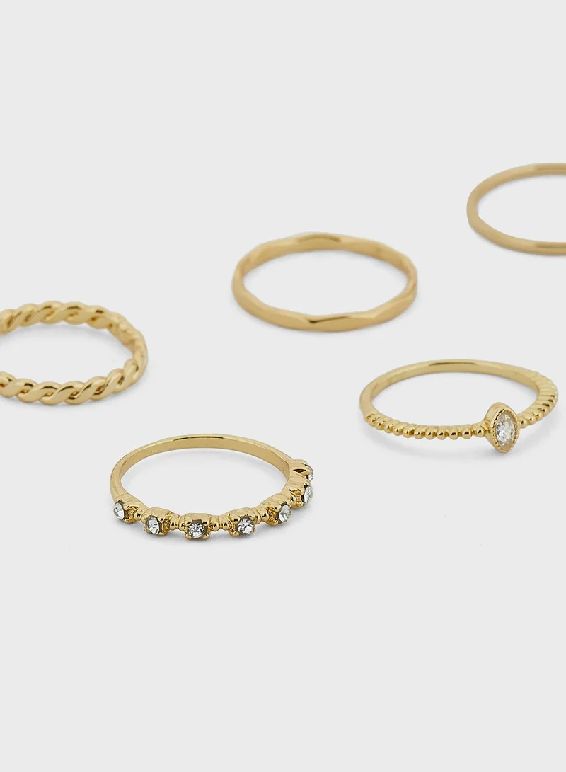 ALDO Devaelden Ring (Pack Of 6)